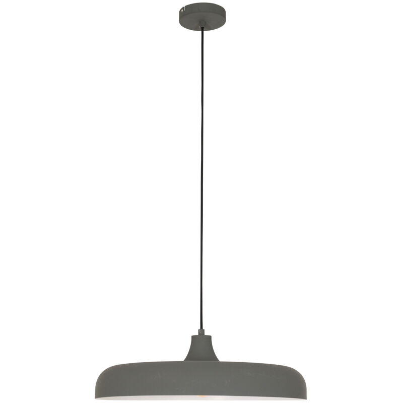 foto del prodotto steinhauer lampada a sospensione krisip grigio metallo 