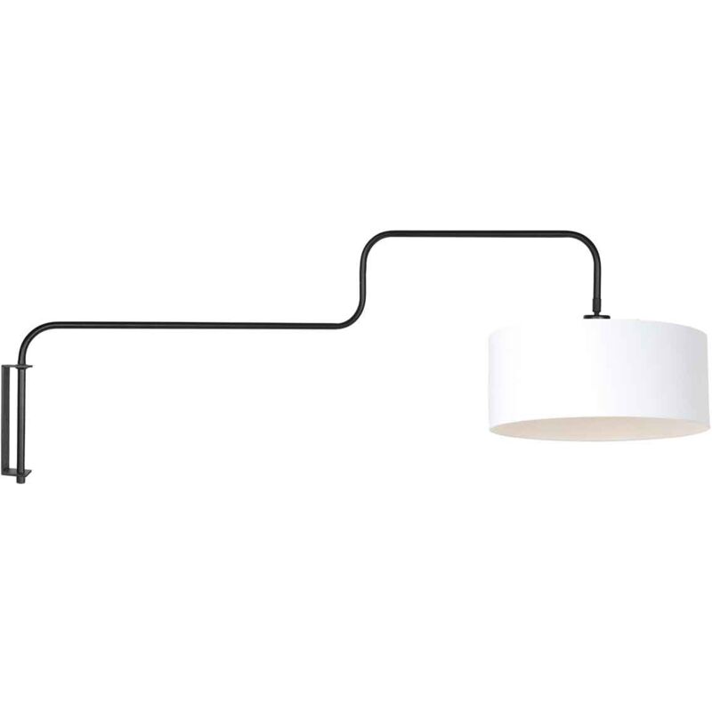 foto del prodotto steinhauer lampada da parete bloeba bianco nero metallo