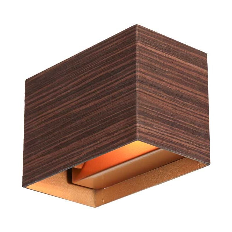 foto del prodotto steinhauer lampada da parete muro marrone metallo g9 