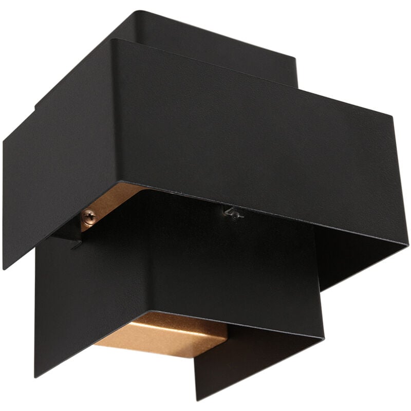 foto del prodotto steinhauer lampada da parete muro nero metallo lampada