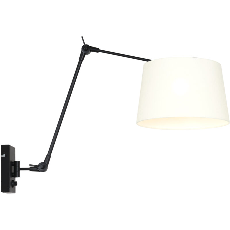 foto del prodotto steinhauer lampada da parete prestige chic nero lino