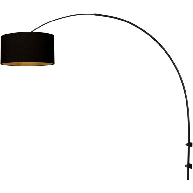 foto del prodotto steinhauer lampada da parete sparkled light nero lino