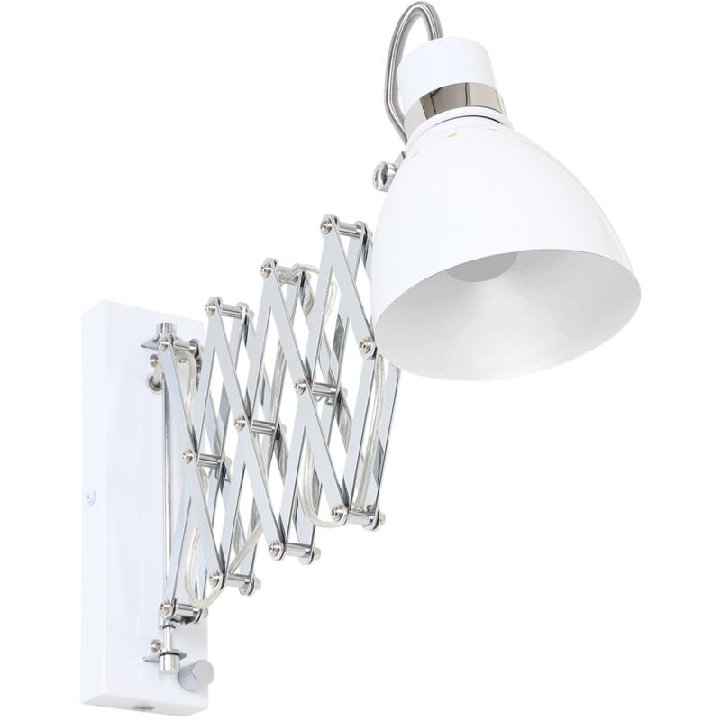 foto del prodotto steinhauer lampada da parete spring bianco metallo 