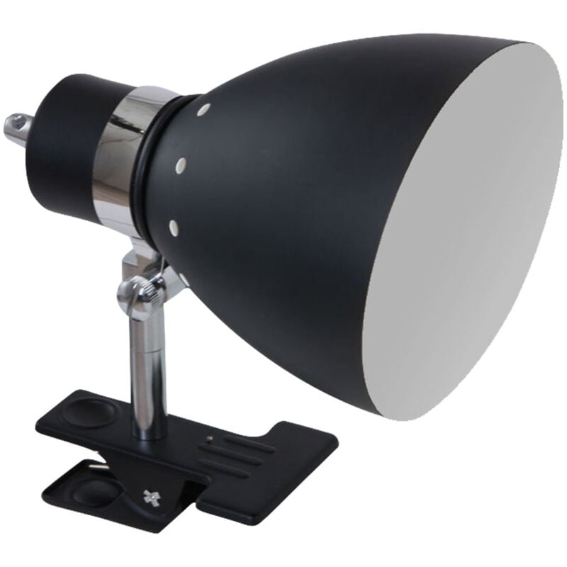 foto del prodotto steinhauer lampada da parete spring nero metallo 13cm