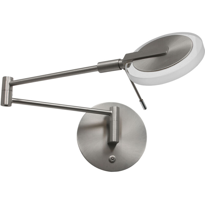 foto del prodotto steinhauer - lampada da parete - turound - acciaio - vetro