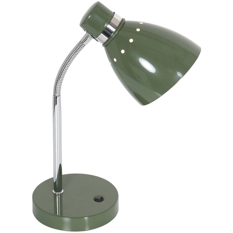 foto del prodotto steinhauer lampada da tavolo spring verde metallo 
