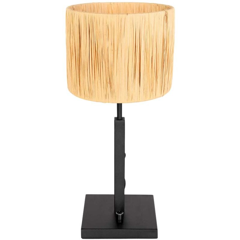 foto del prodotto steinhauer lampada da tavolo stang nero erba metallo 