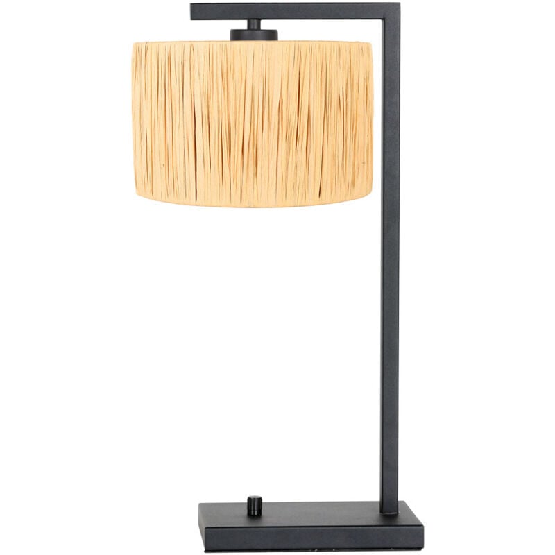 foto del prodotto steinhauer lampada da tavolo stang nero erba metallo 