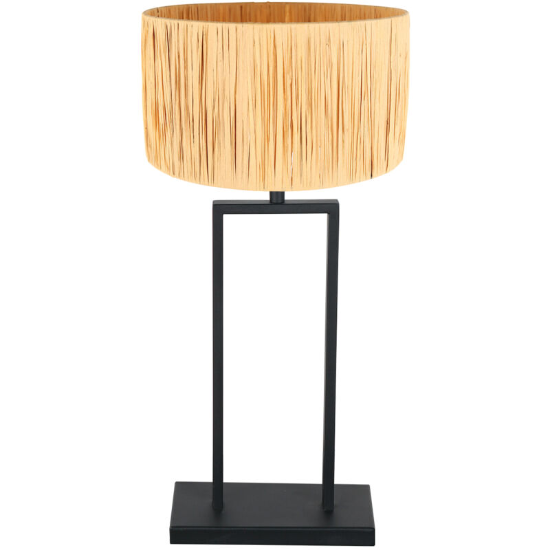 foto del prodotto steinhauer lampada da tavolo stang nero erba metallo 