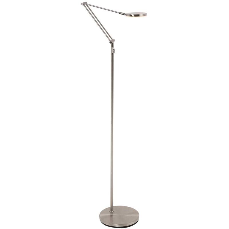foto del prodotto steinhauer lampada da terra soleil acciaio plastica