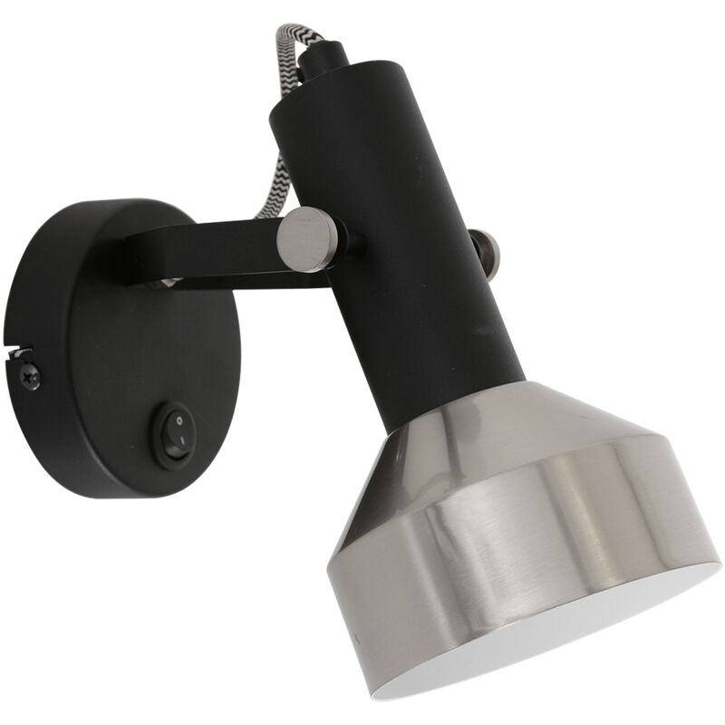 foto del prodotto steinhauer mexlite faretto acier nero metallo faretto a superficie