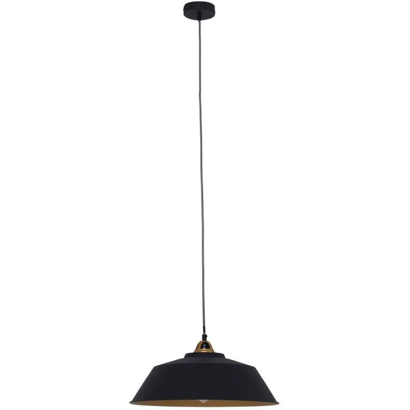 foto del prodotto steinhauer mexlite lampada a sospensione nove nero metallo 42cm