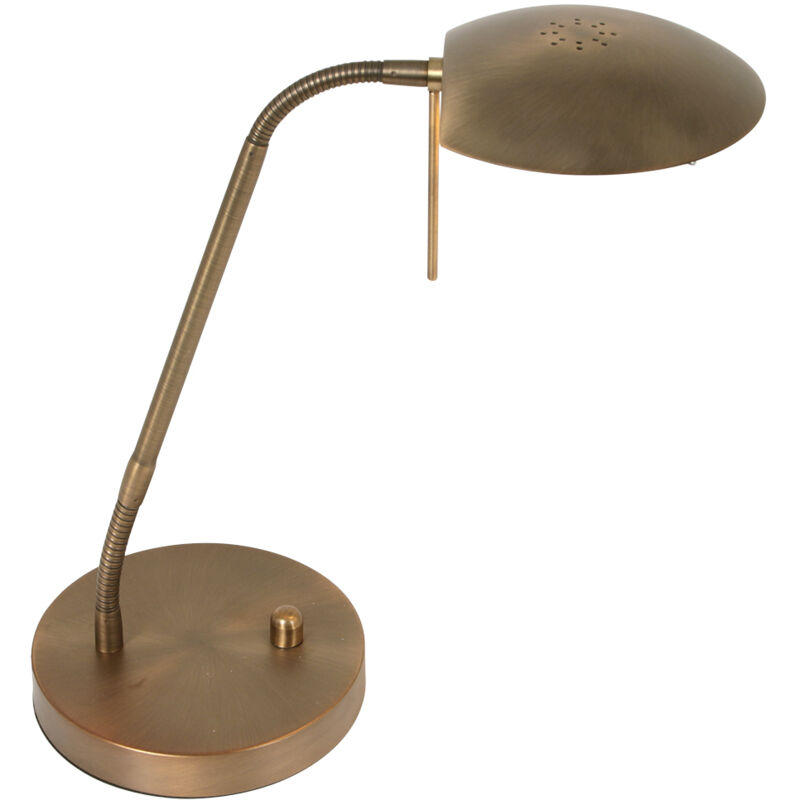 foto del prodotto steinhauer mexlite lampada da tavolo eloi bronzo vetro metallo 