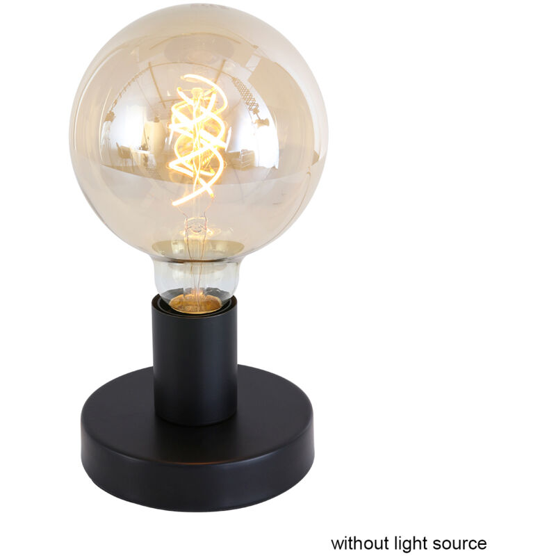 foto del prodotto steinhauer mexlite lampada da tavolo minimalics nero metallo 