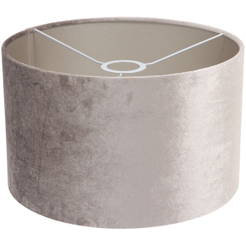 foto del prodotto steinhauer paralume shade argento velluto 30cm e27