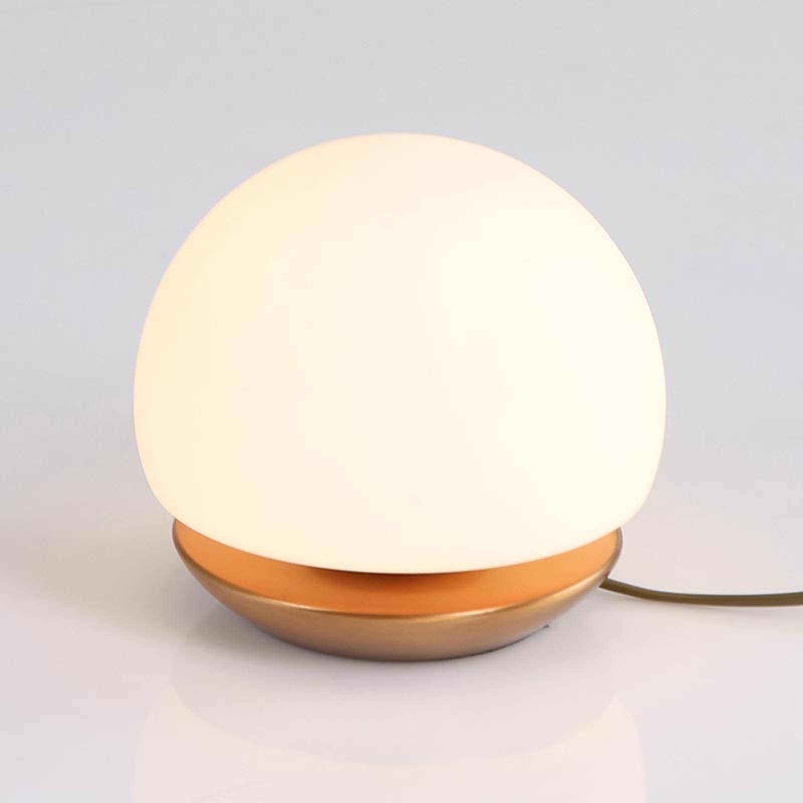 foto del prodotto steinhauer piccola lampada da tavolo led ancilla, bronzo