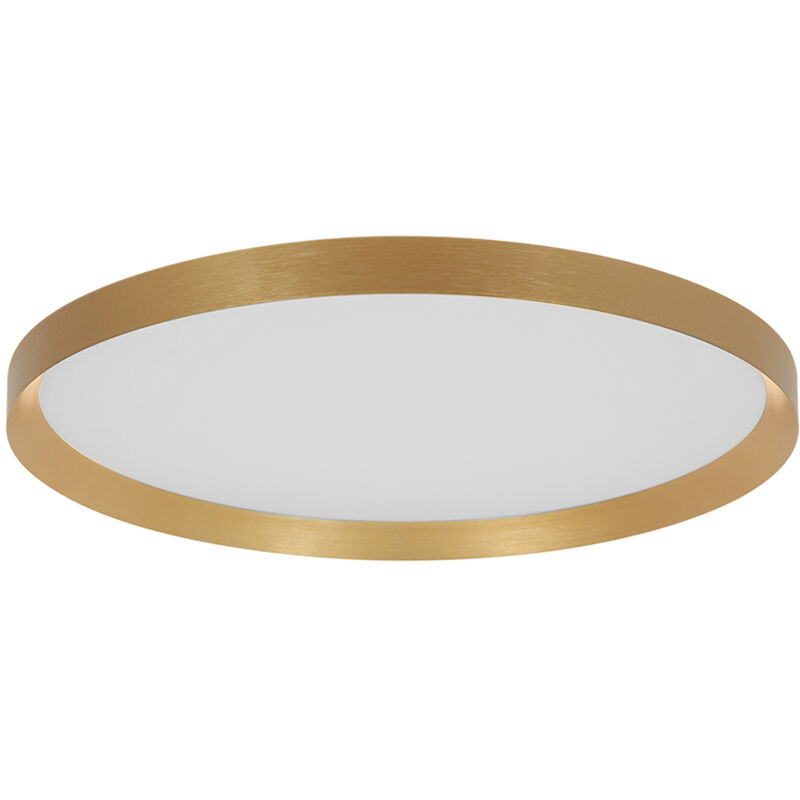 foto del prodotto steinhauer plafoniera flady led, colore oro, 40 cm diretta indiretta