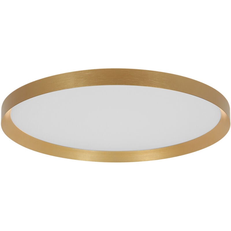 foto del prodotto steinhauer plafoniera flady led, colore oro, 50 cm diretta indiretta
