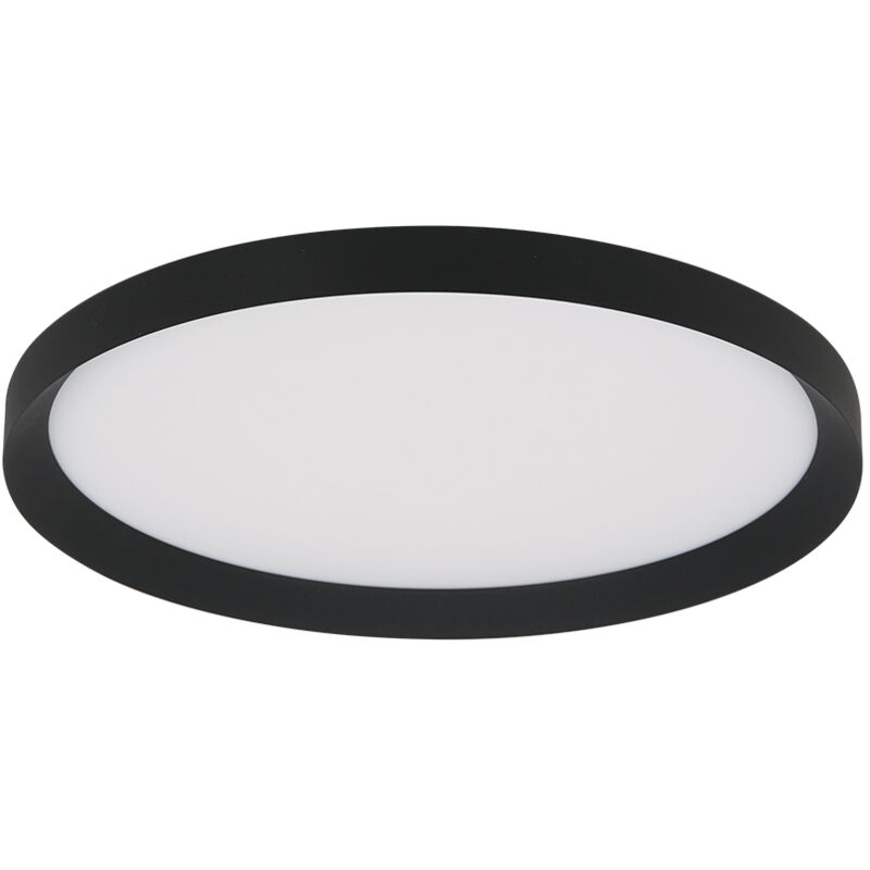 foto del prodotto steinhauer plafoniera flady nero plastica metallo 