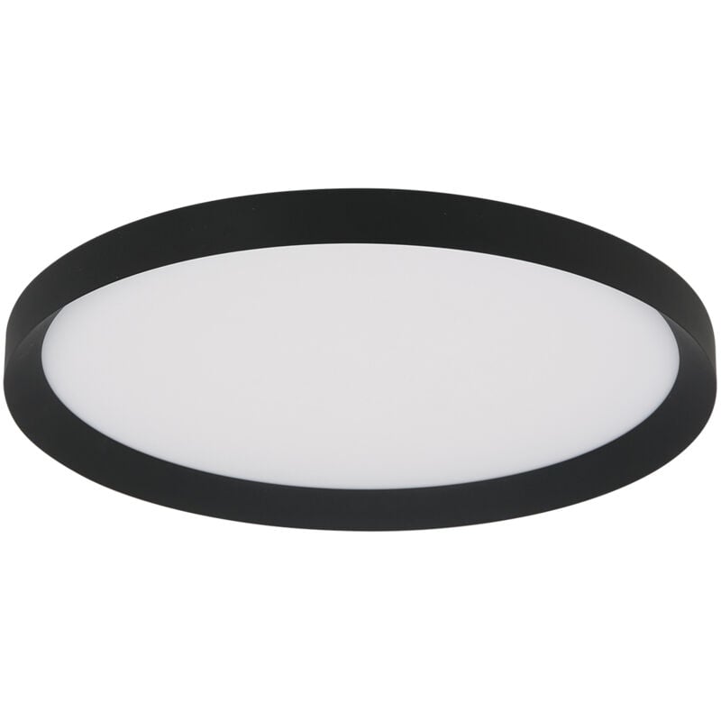 foto del prodotto steinhauer plafoniera flady nero plastica metallo 