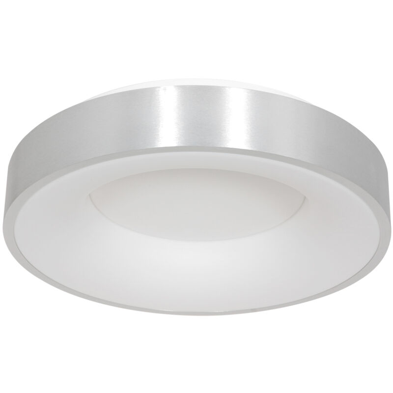 foto del prodotto steinhauer plafoniera ringlede argento plastica metallo 