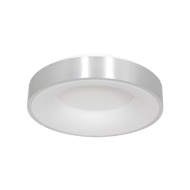 foto del prodotto steinhauer plafoniera ringlede argento plastica metallo 