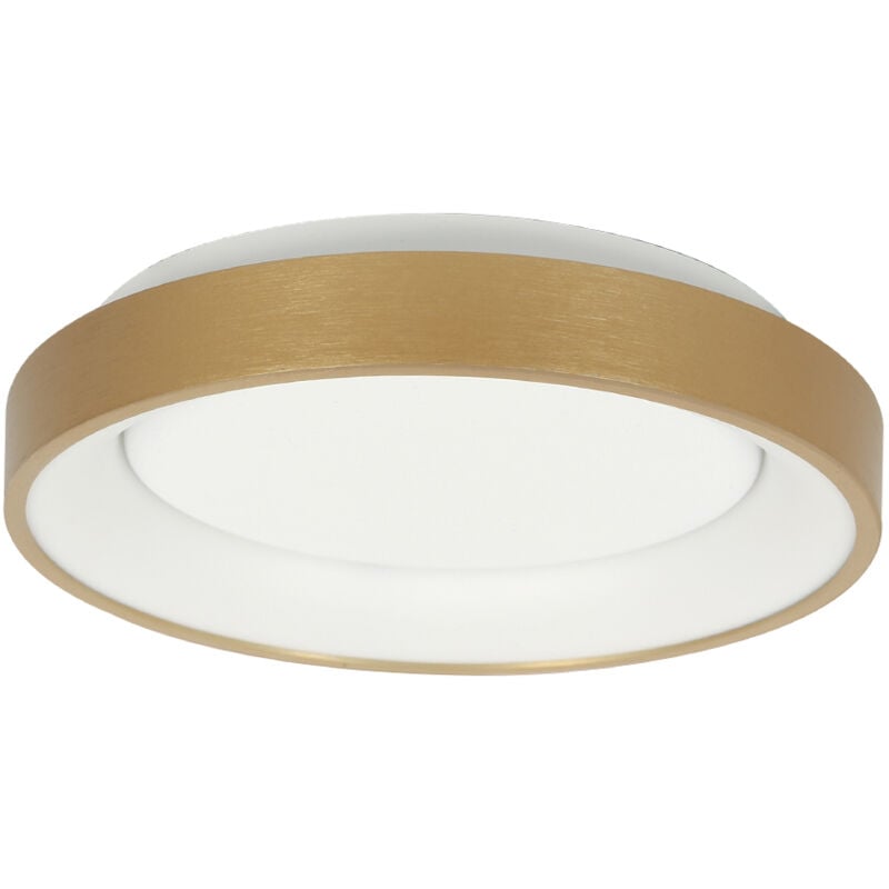 foto del prodotto steinhauer plafoniera ringlede oro plastica 28cm 