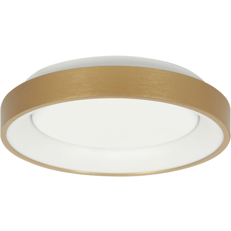 foto del prodotto steinhauer plafoniera ringlede oro plastica 38cm 