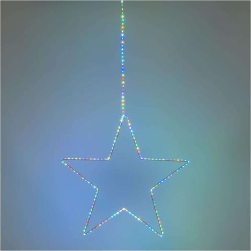 foto del prodotto stella lt 2d dm.55 metallo bianco 163 microled multiflash 69077 x1
