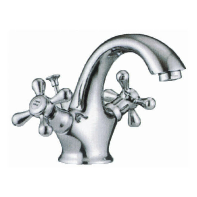 foto del prodotto stella rubinetto lavabo cromo