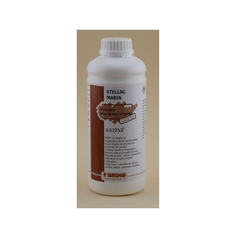 foto del prodotto stellac 1l vernice poliuretanica satinata surgand su00327