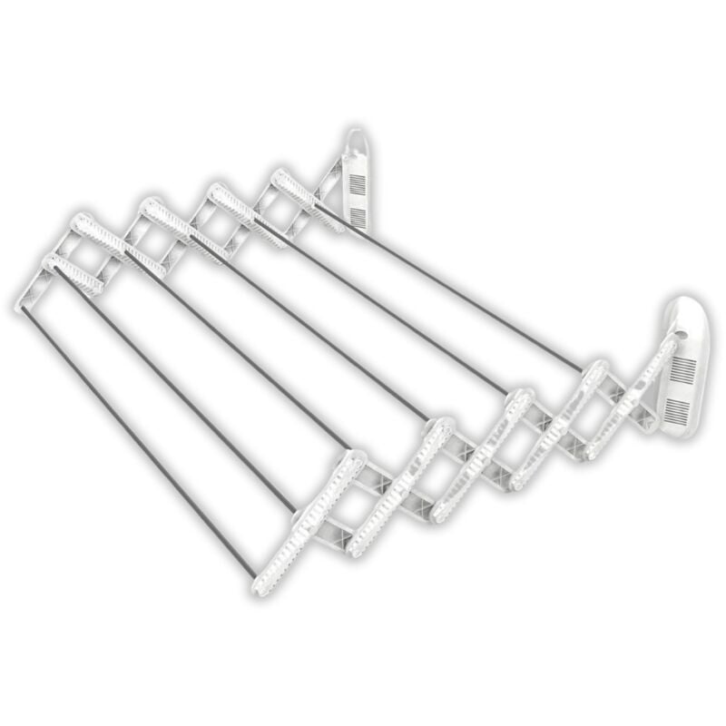 foto del prodotto stendibiancheria a parete estensibile a soffietto