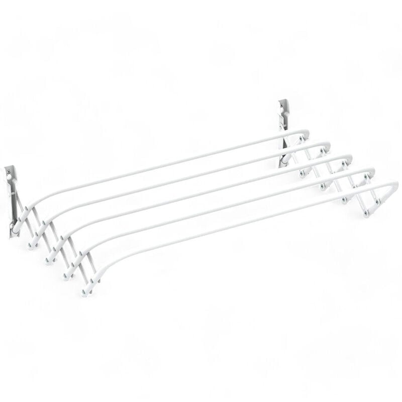 foto del prodotto stendibiancheria acciaio per esterni e interni portata fino 10 kg lunghezza stenditura 4 metri design rialzato fili 120 cm