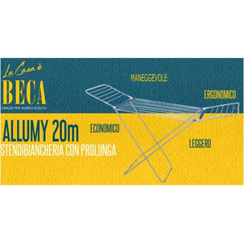 foto del prodotto stendibiancheria c prolunga allumy 20m