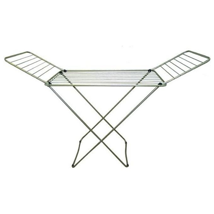 foto del prodotto stendibiancheria cavalletto in acciaio inox-misterkole 20m con laterali