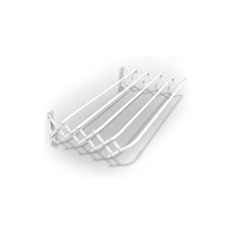 foto del prodotto stendibiancheria da parete a soffietto brio super gimi 120 misura 120x47x19h cm
