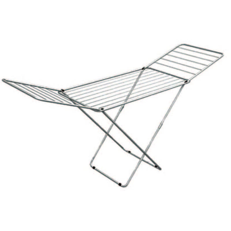 foto del prodotto stendibiancheria jolly in acciaio verniciato mt.18 cm.180x55x96h.
