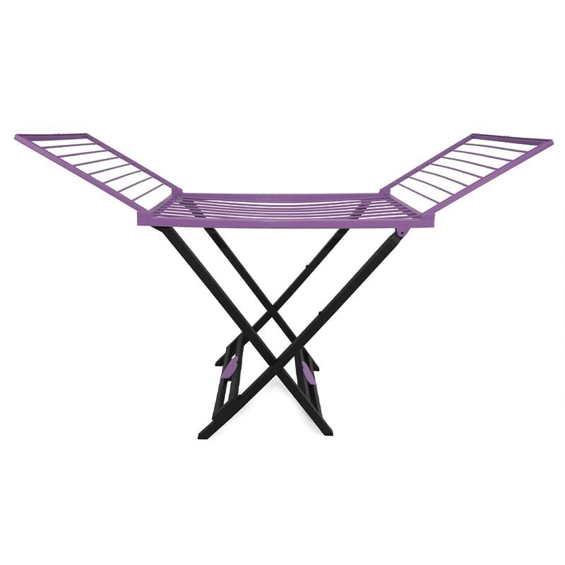 foto del prodotto stendibiancheria love antracite viola