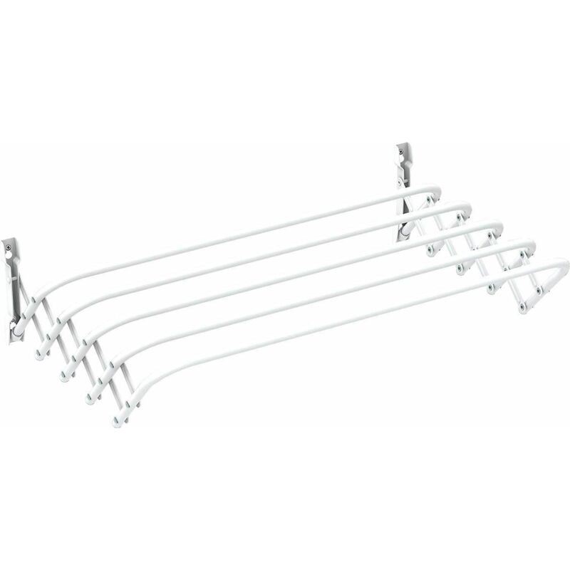 foto del prodotto stendibiancheria parete a soffietto gimi brio super 80 da 80x47x19 fino a 4 mt