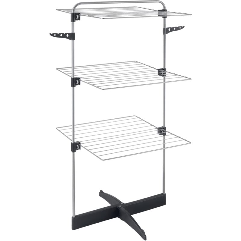 foto del prodotto stendibiancheria verticale 3 piani 22 mt epotherm thunder metaltex