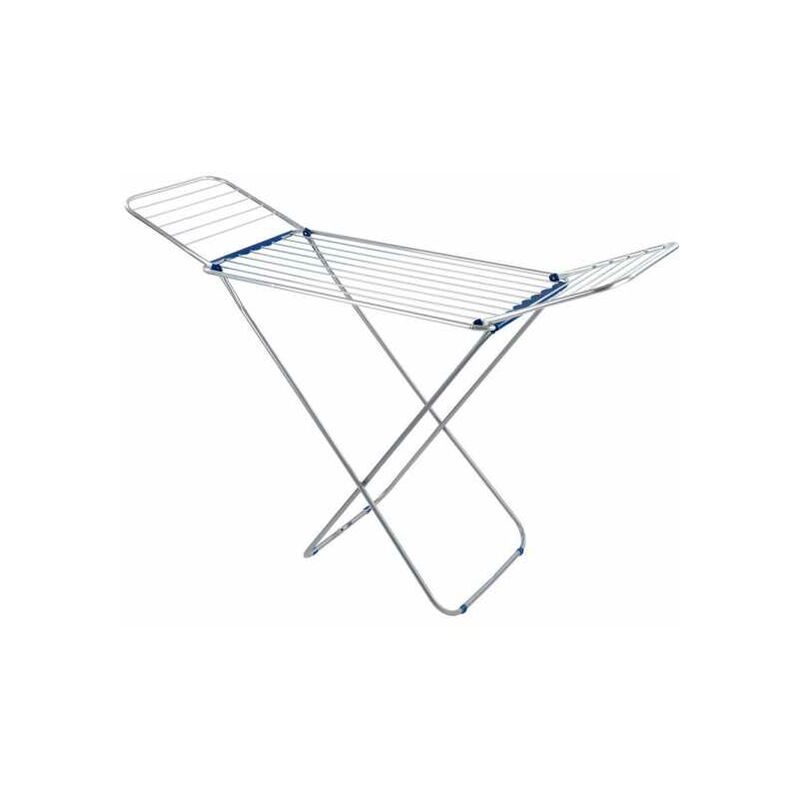 foto del prodotto stendibiancheria wings, stendino pieghevole, leggero 2,46 kg, con piedini antiscivolo, lunghezza di stenditura 16m, in alluminio, 180x110x55 cm,