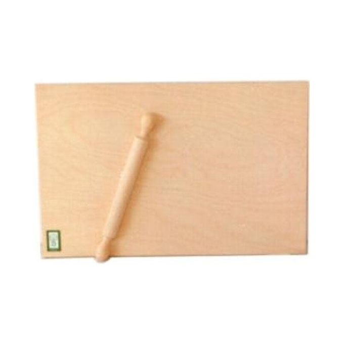 foto del prodotto stendipasta legno+mattarello cm 58x38