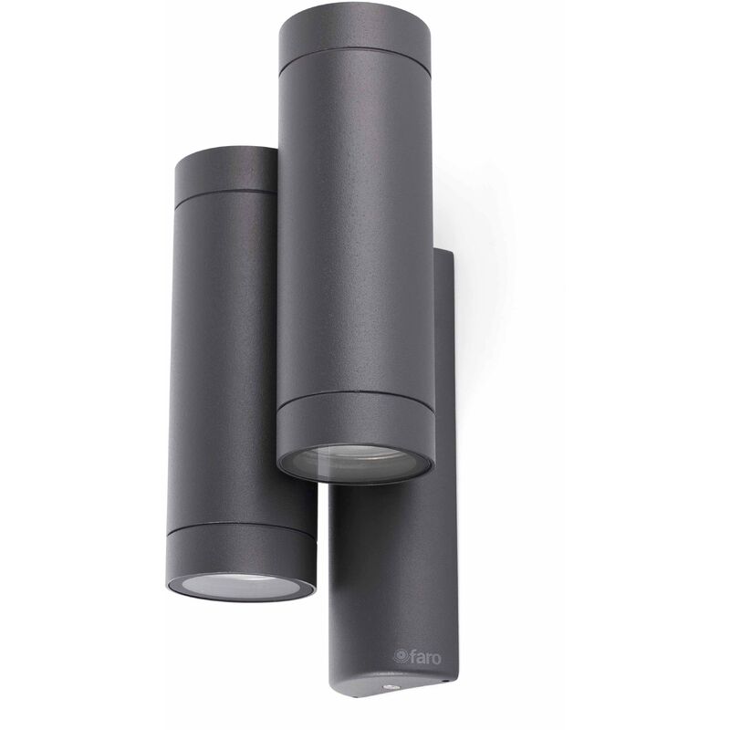 foto del prodotto steps 4l, lampada a muro per esterni, faro barcelona