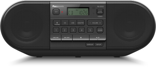 foto del prodotto stereo portatile panasonic rx d552e k