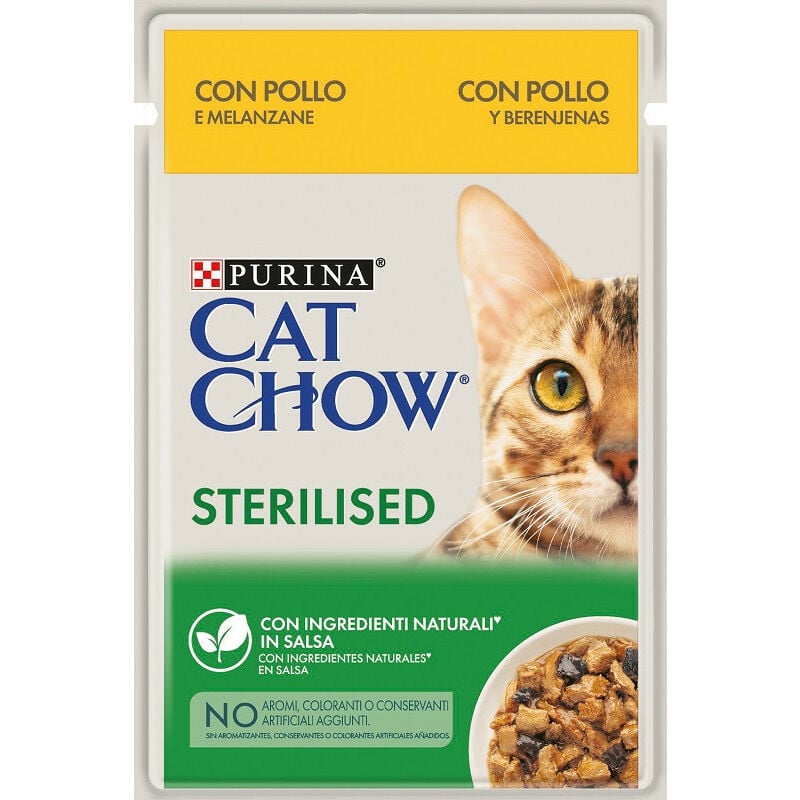 foto del prodotto sterilised da 85 g cat chow