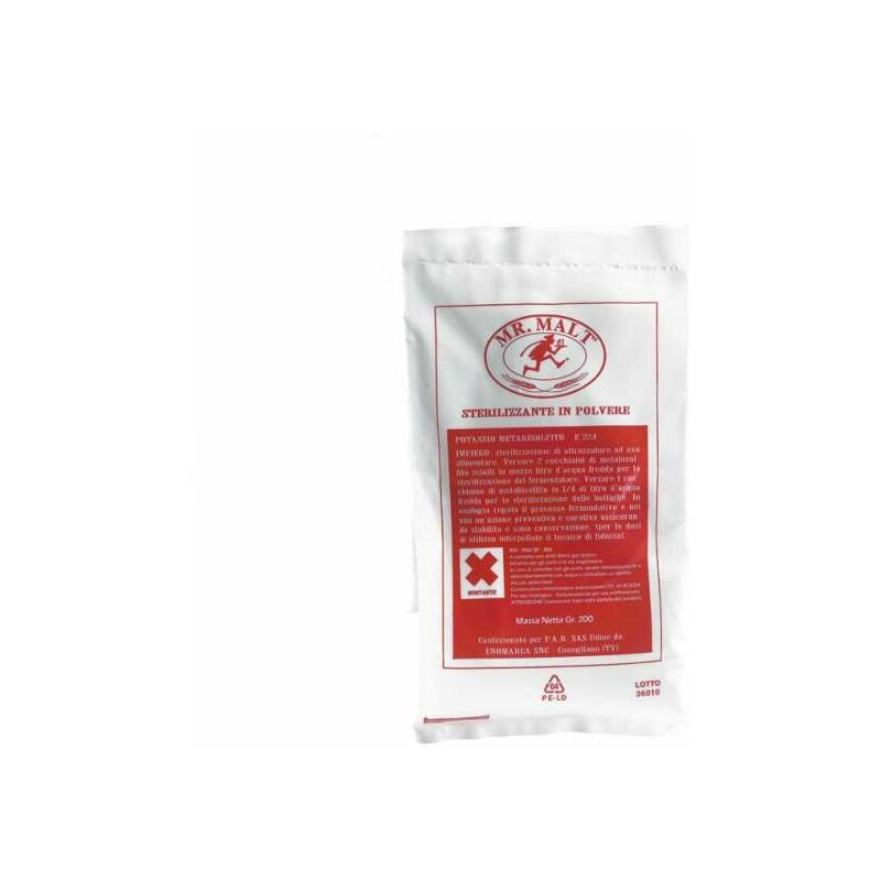 foto del prodotto sterilizzante in polvere 200 g