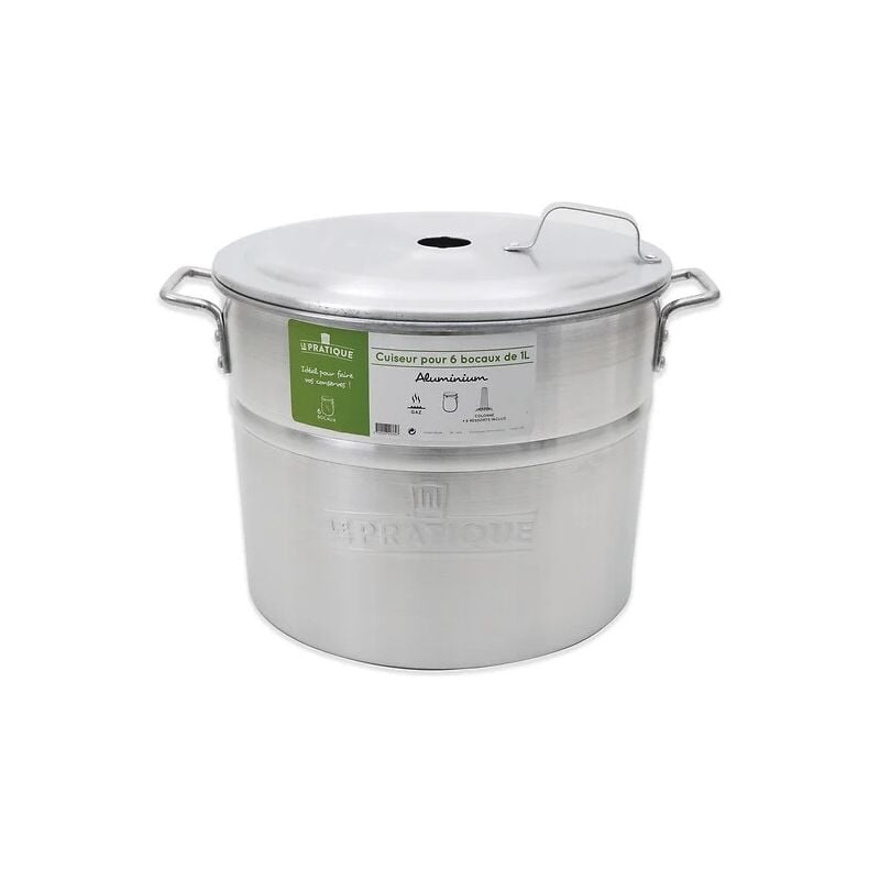 foto del prodotto sterilizzatore per barattoli in alluminio da 25 lt 7406 le pratique