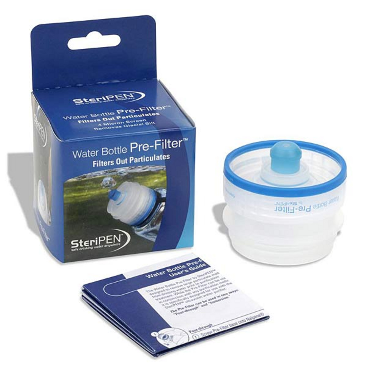 foto del prodotto steripen pre filter water bottle