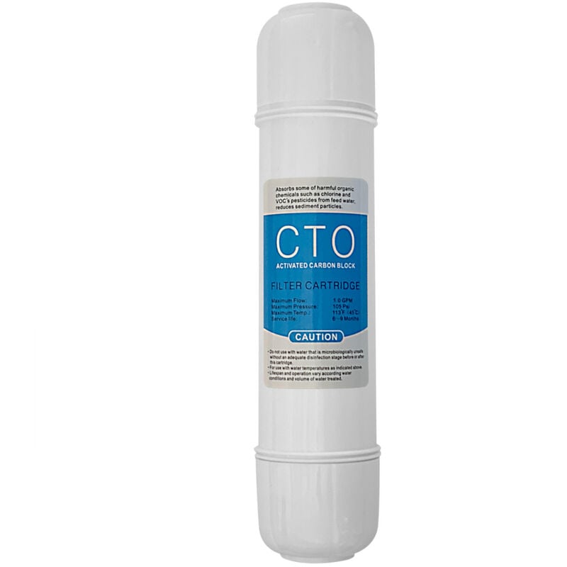 foto del prodotto sti cartuccia filtro a carboni attivi in blocco cto33 attacco fast da 1 4