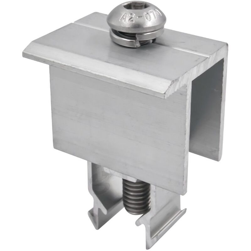 foto del prodotto sti morsetto finale alluminio con viteria inox assemblato 30 40mm eolo easy